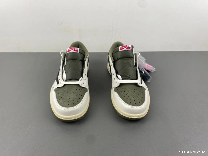 Cheap LOW AIR X DM7866-200 MEDIUM OG TRAVIS OLIVE SCOTT JORDAN 1 0704